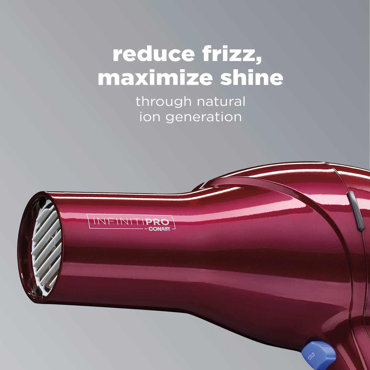InfinitiPRO Hair Dryer With Diffuser For Faster Drying