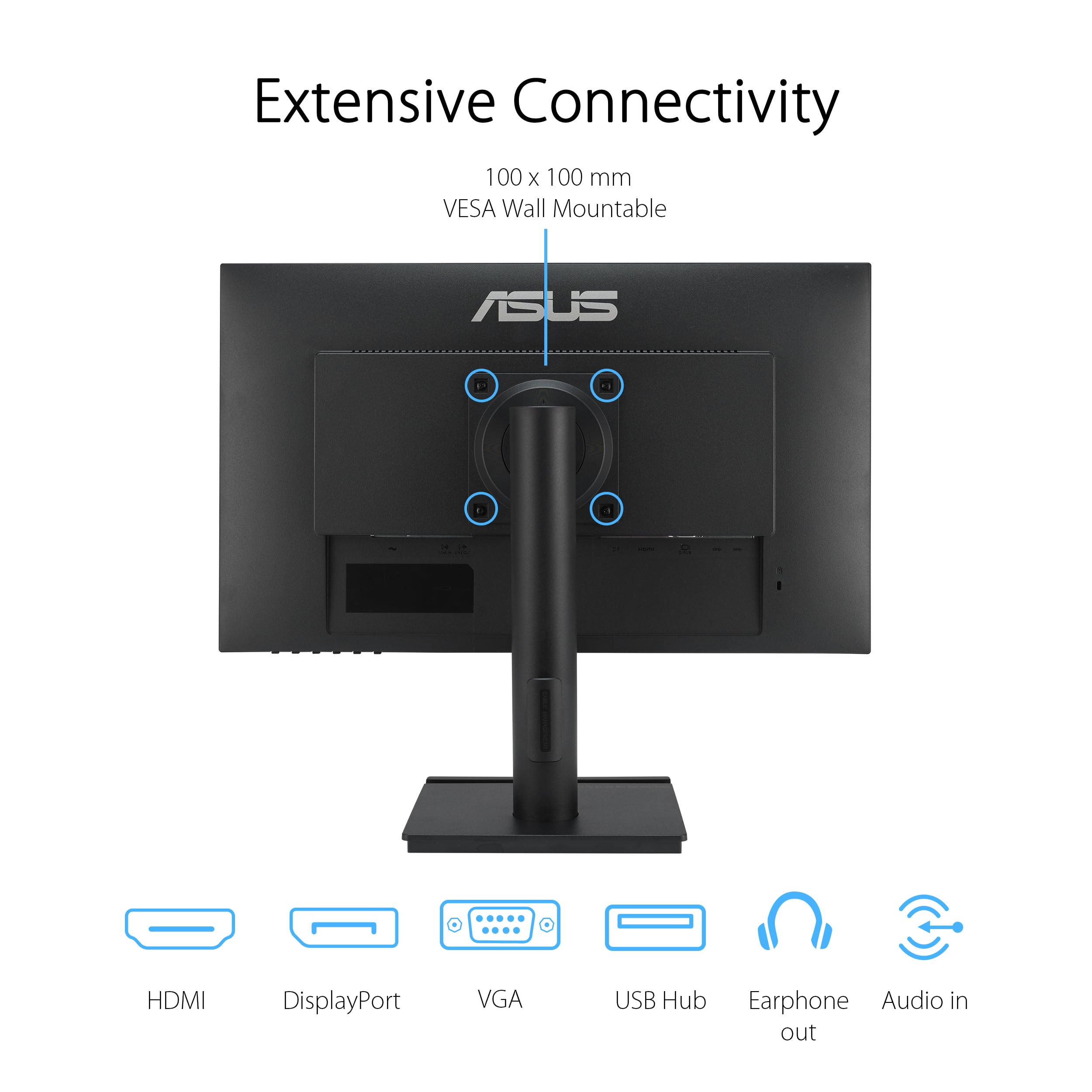 ASUS 24 Inch Full HD Eye Care Monitor with 120Hz Refresh Rate