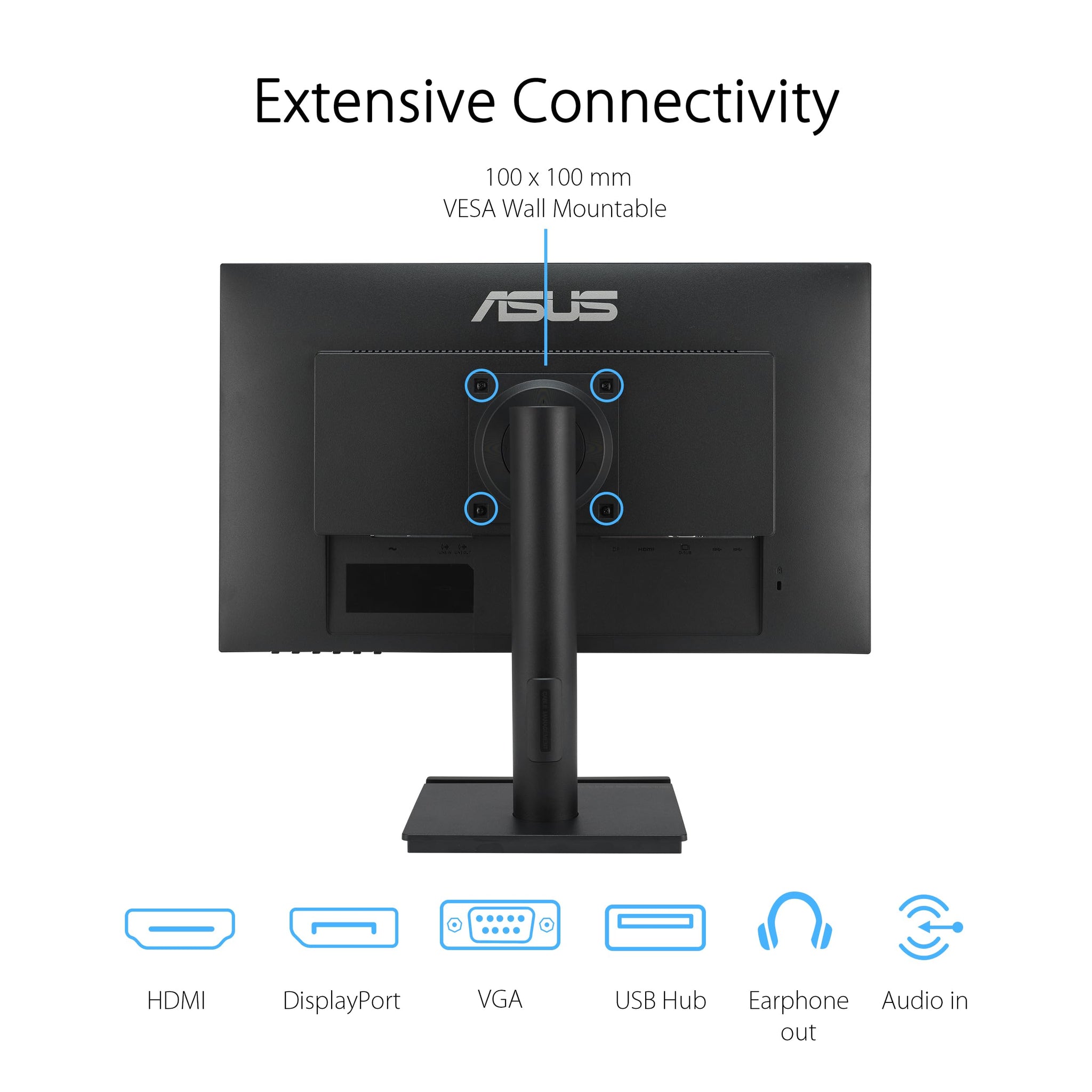 ASUS 24 Inch Full HD Eye Care Monitor with 120Hz Refresh Rate