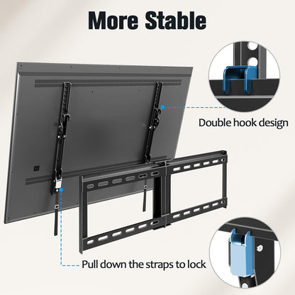 Mounting Dream Tilt TV Wall Mount For 37 To 75 Inch TV 132lb