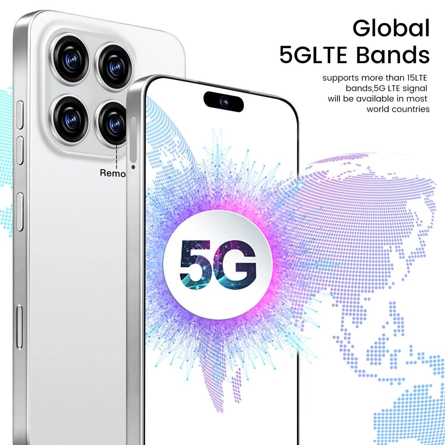 MMY 16PROMA X Unlocked Phone 6.99in HD Android 14 7000mAh 5G 16GB 512GB Deep Blue