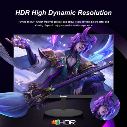 27 Inch IPS Gaming Monitor 100Hz Frameless 1080P HDMI