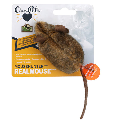 Interactive Cat Toy Pack with Real Mouse Sound