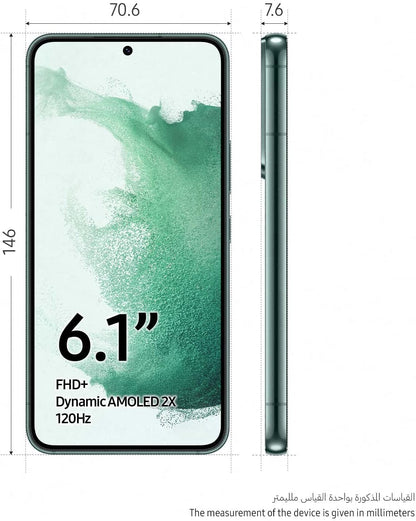 Samsung Galaxy S22 Unlocked Smartphone With 8K Camera