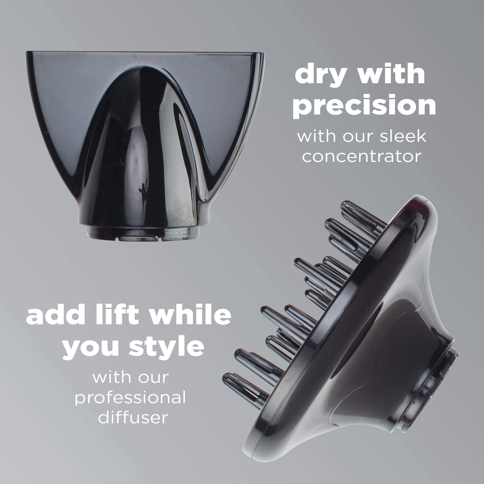 InfinitiPRO Hair Dryer With Diffuser For Faster Drying
