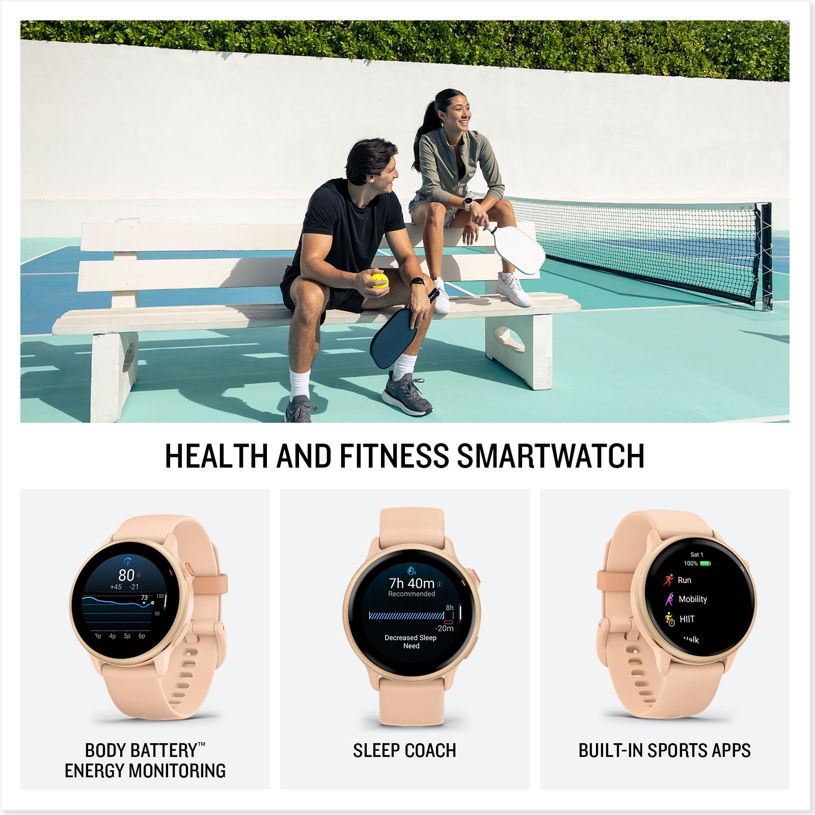 Garmin Vivoactive 6 Health GPS Smartwatch With Long Battery