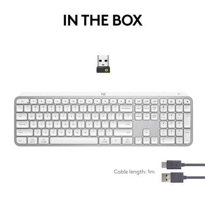 Logitech MX Keys S Wireless Keyboard with Smart Backlighting