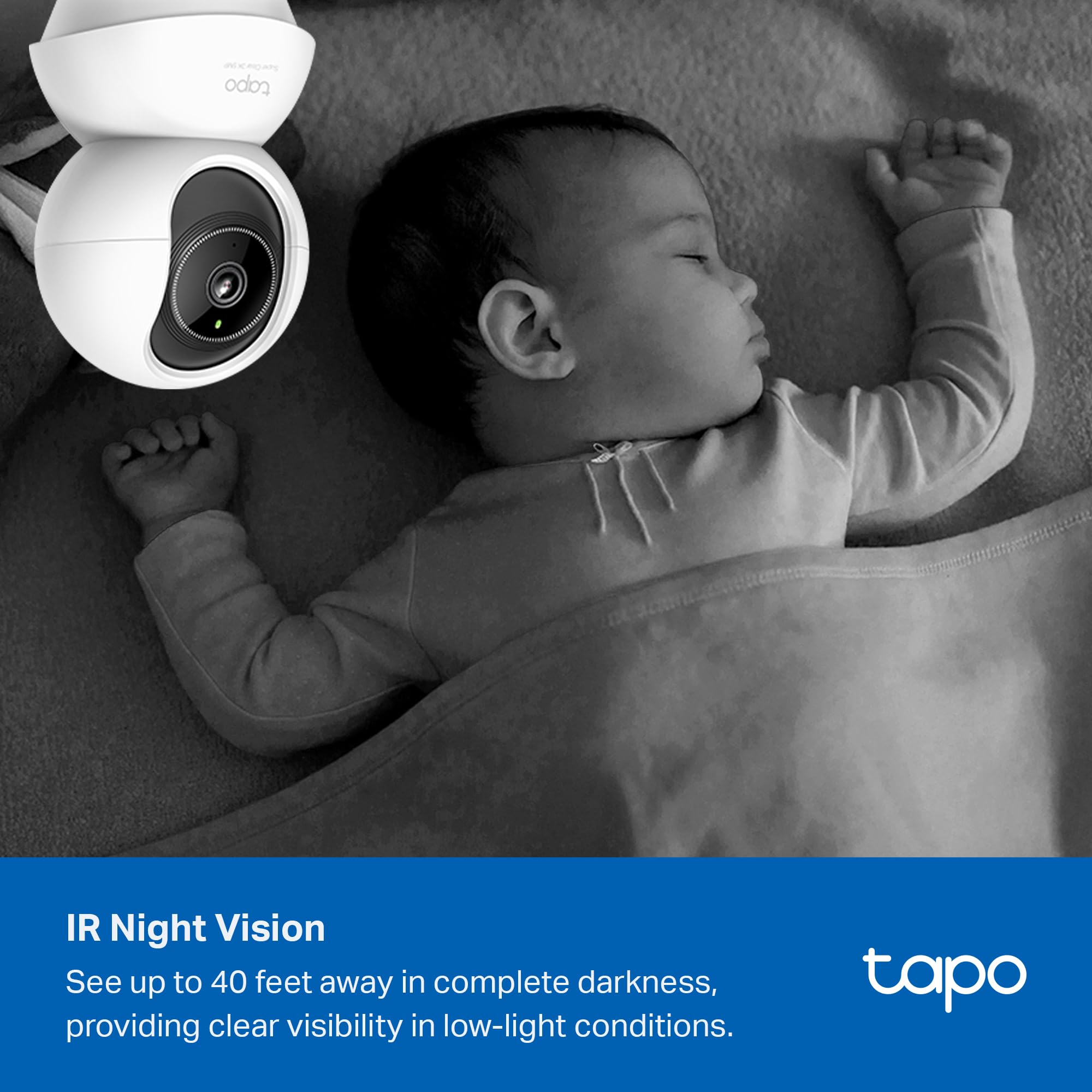 TP-Link Tapo 2K QHD Pan Tilt Security Camera
