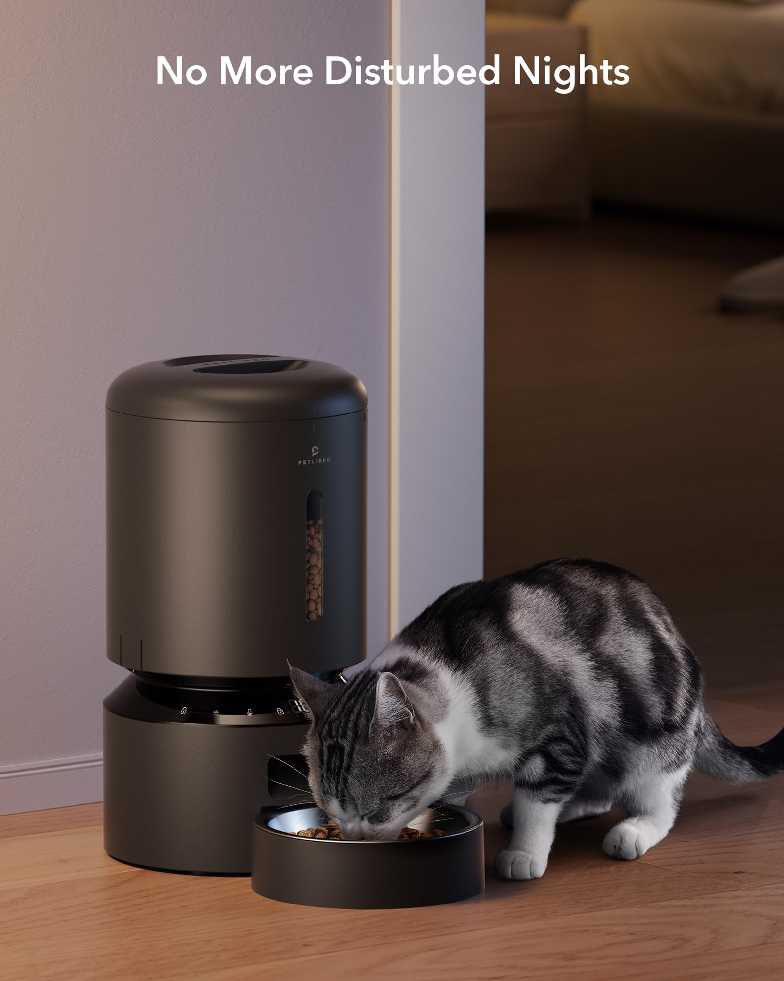 Automatic Cat Feeder with Freshness Preservation and Timed Meals