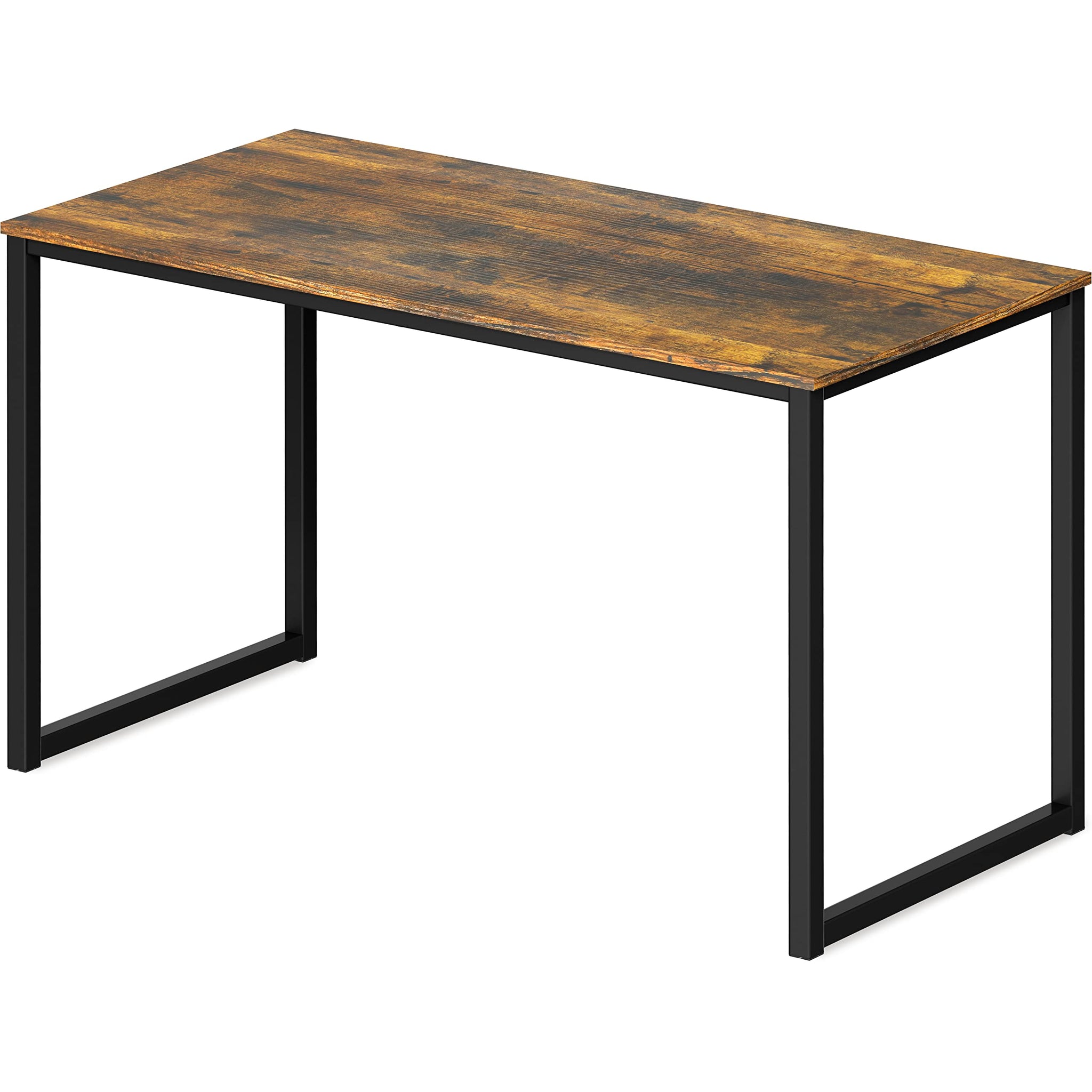 SHW 48 Inch Black Home Office Computer Desk