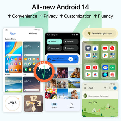 UMIDIGI G9 5G Android 14 Phone 12GB RAM 128GB ROM 50MP Camera 6.75 Inch 90Hz