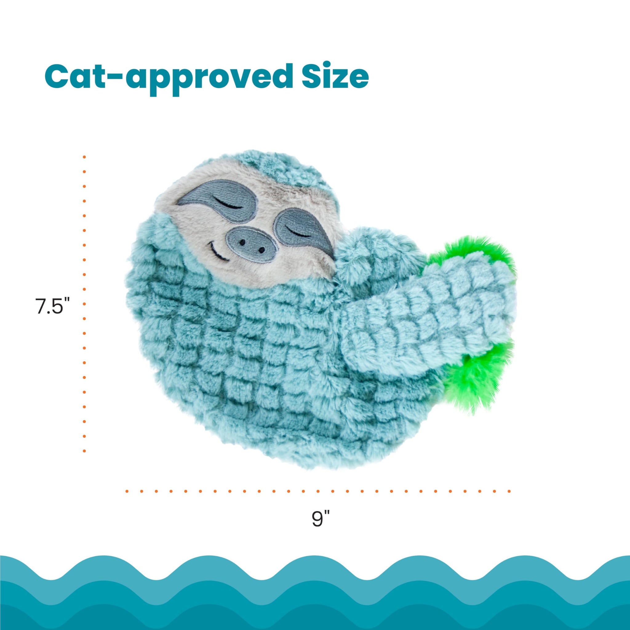 Calming Cat Toy with Purring Sound for Stress Relief