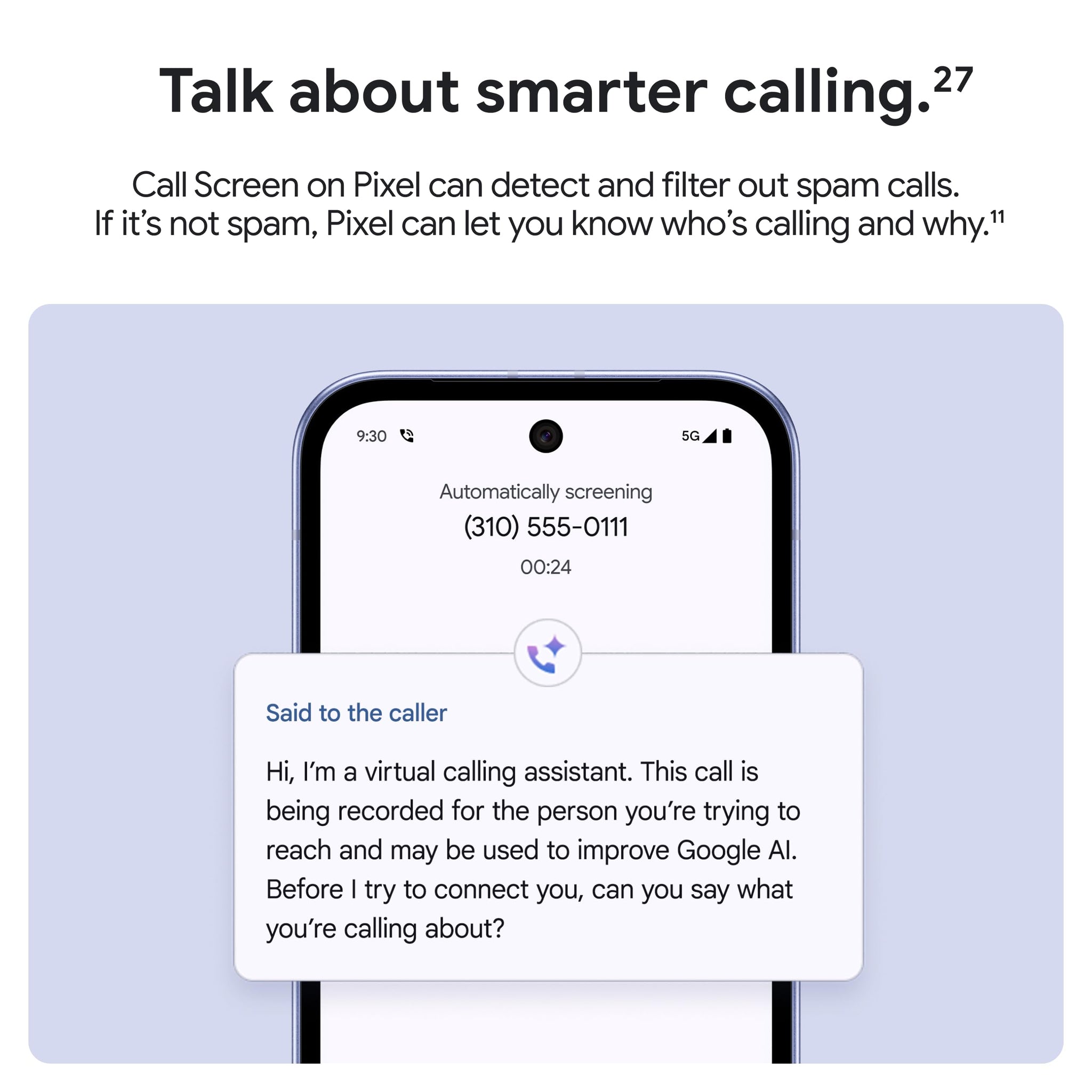 Pixel 9a Unlocked Android Smartphone With AI Photo Editing