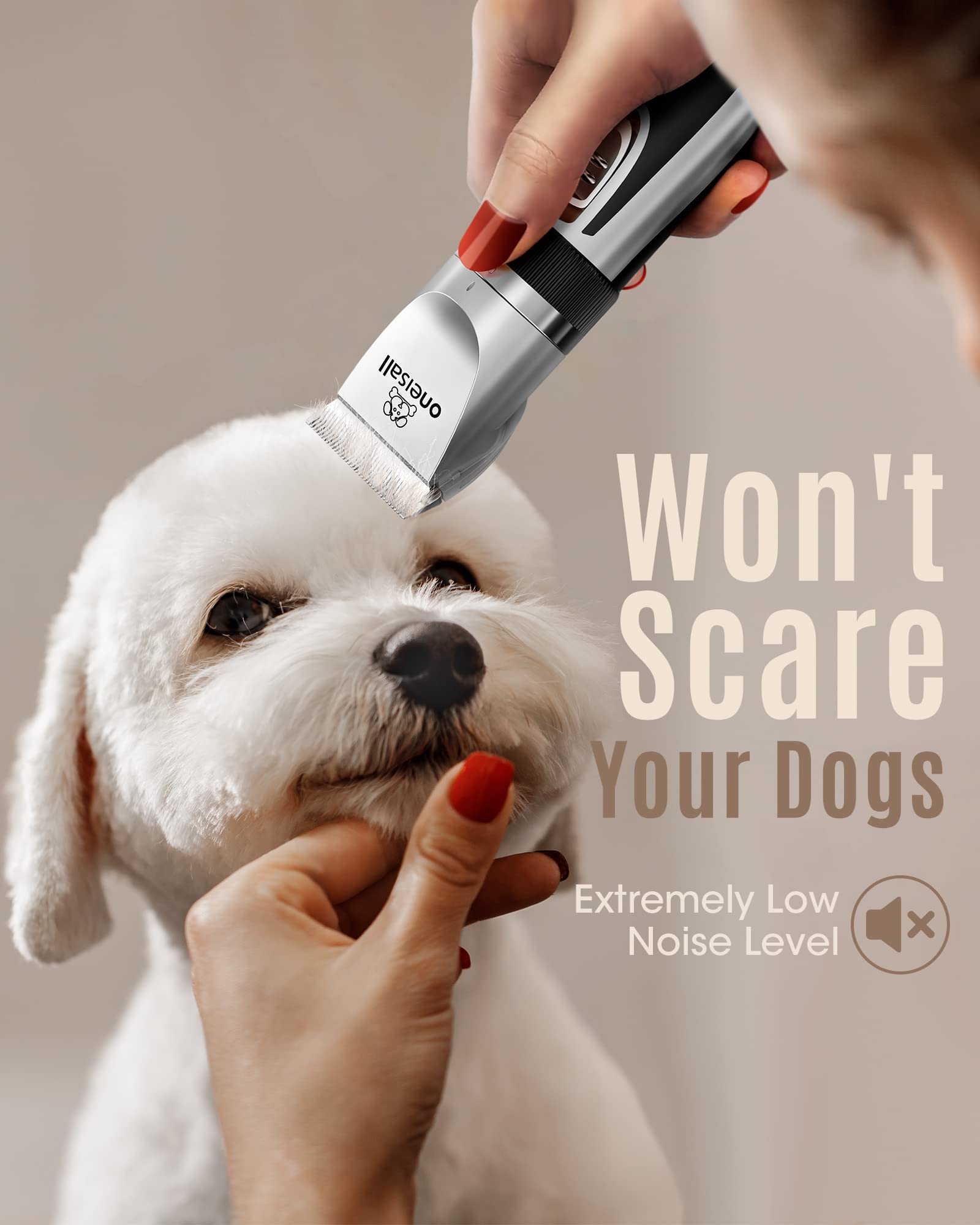 Quiet Dog Clippers for Stress-Free Grooming at Home