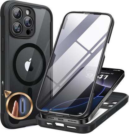 Miracase Glass Series iPhone 11 Rugged Case 6.1 9H Purple