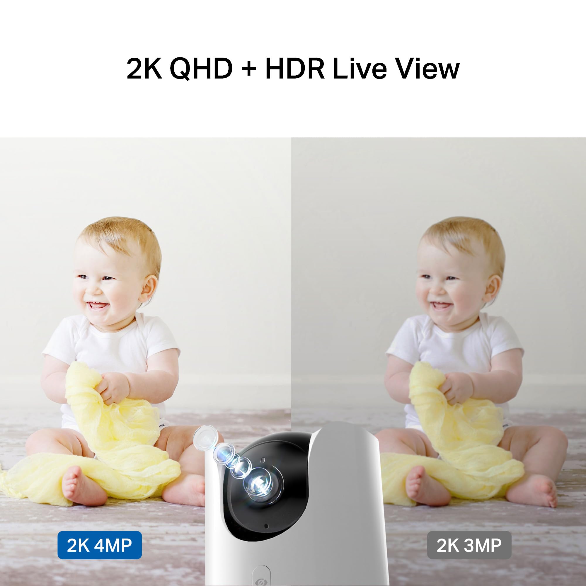 TP-Link Tapo 2K QHD Pan Tilt Security Camera