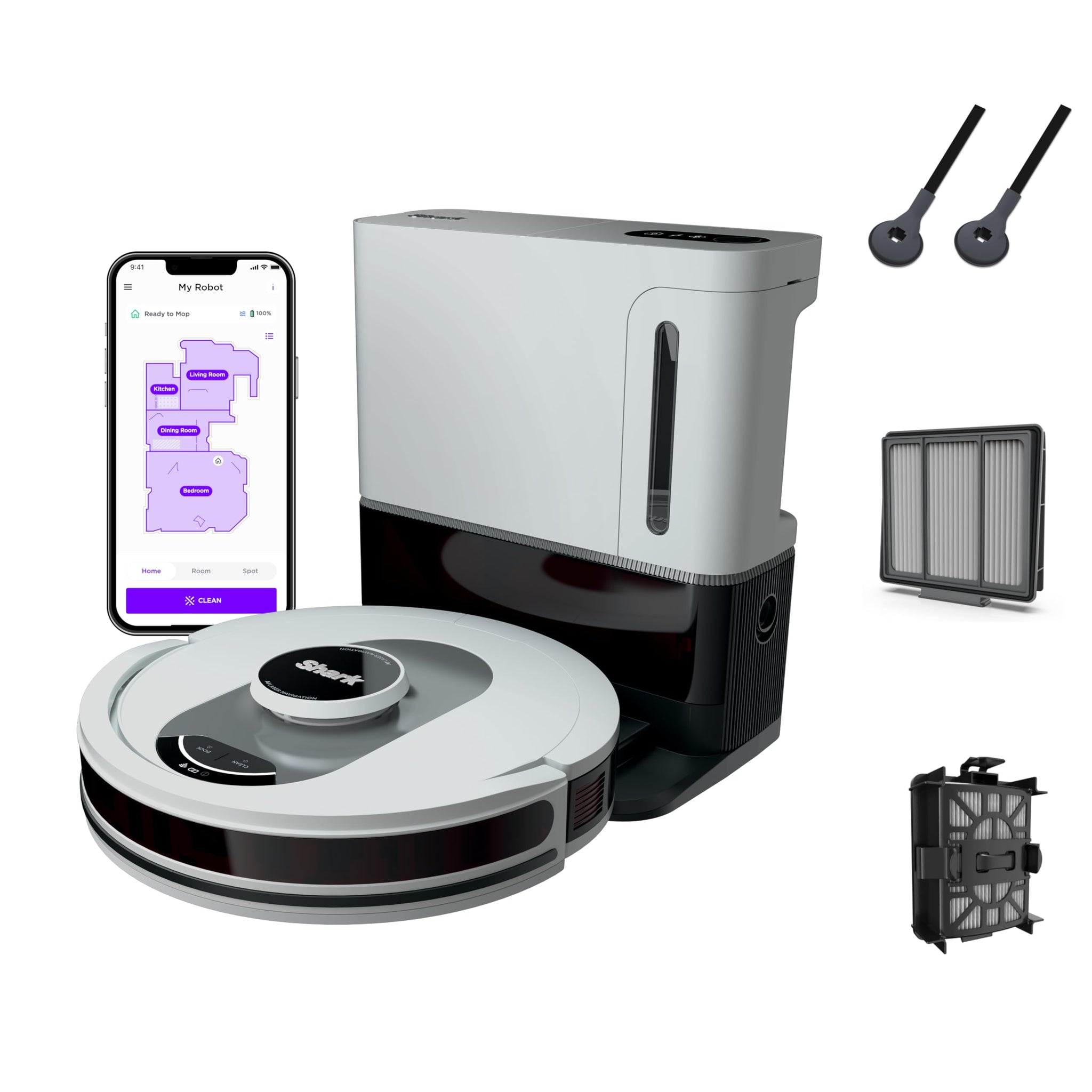 Shark AI Ultra Robot Vacuum with Self Emptying Base