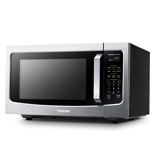 Toshiba Small Countertop Microwave with Child Lock Feature