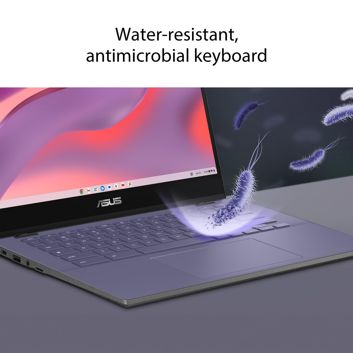 ASUS Chromebook CM14 14 Inch Kompanio 520 Gray Anti Glare