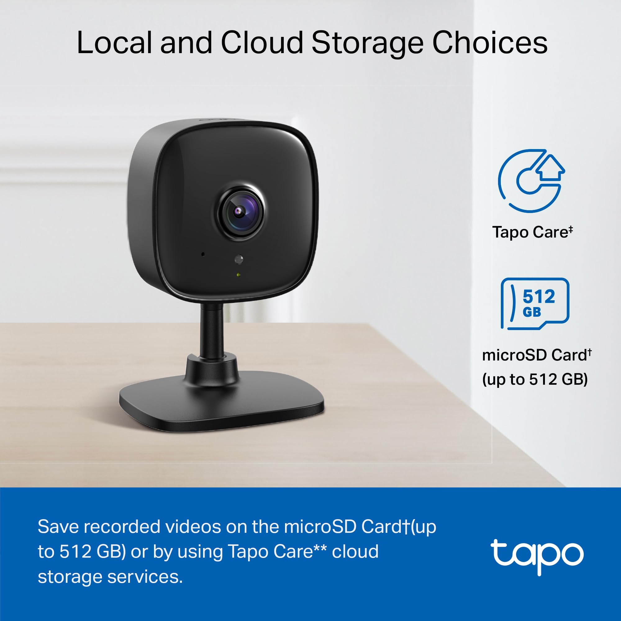 Tapo C100 1080P Indoor Security Camera with Night Vision