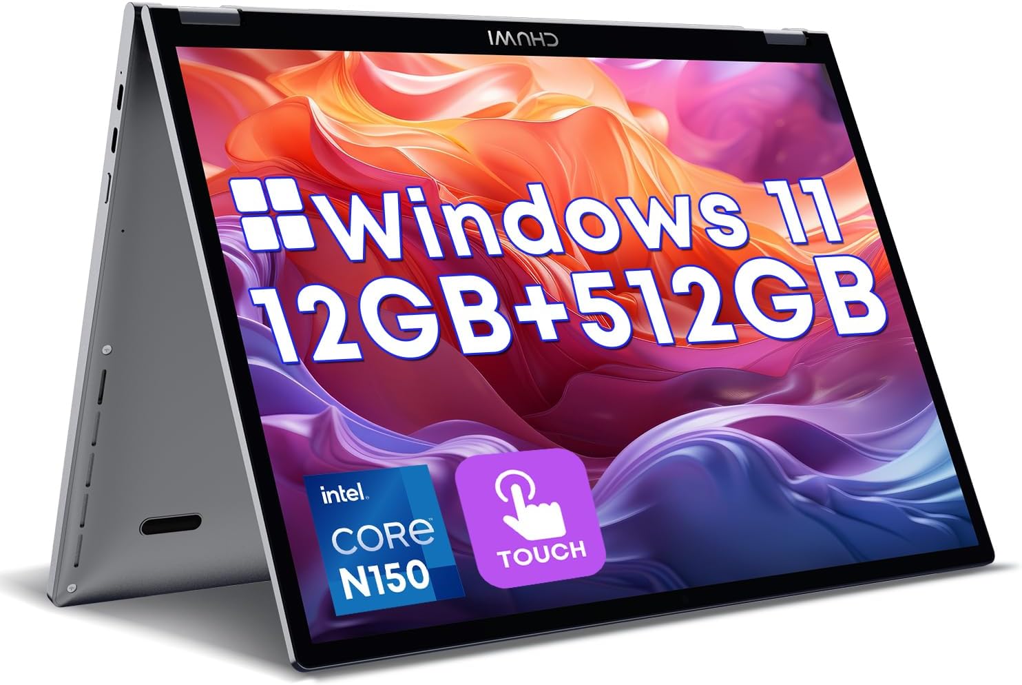 CHUWI Minibook X 2 in 1 Laptop with Touchscreen