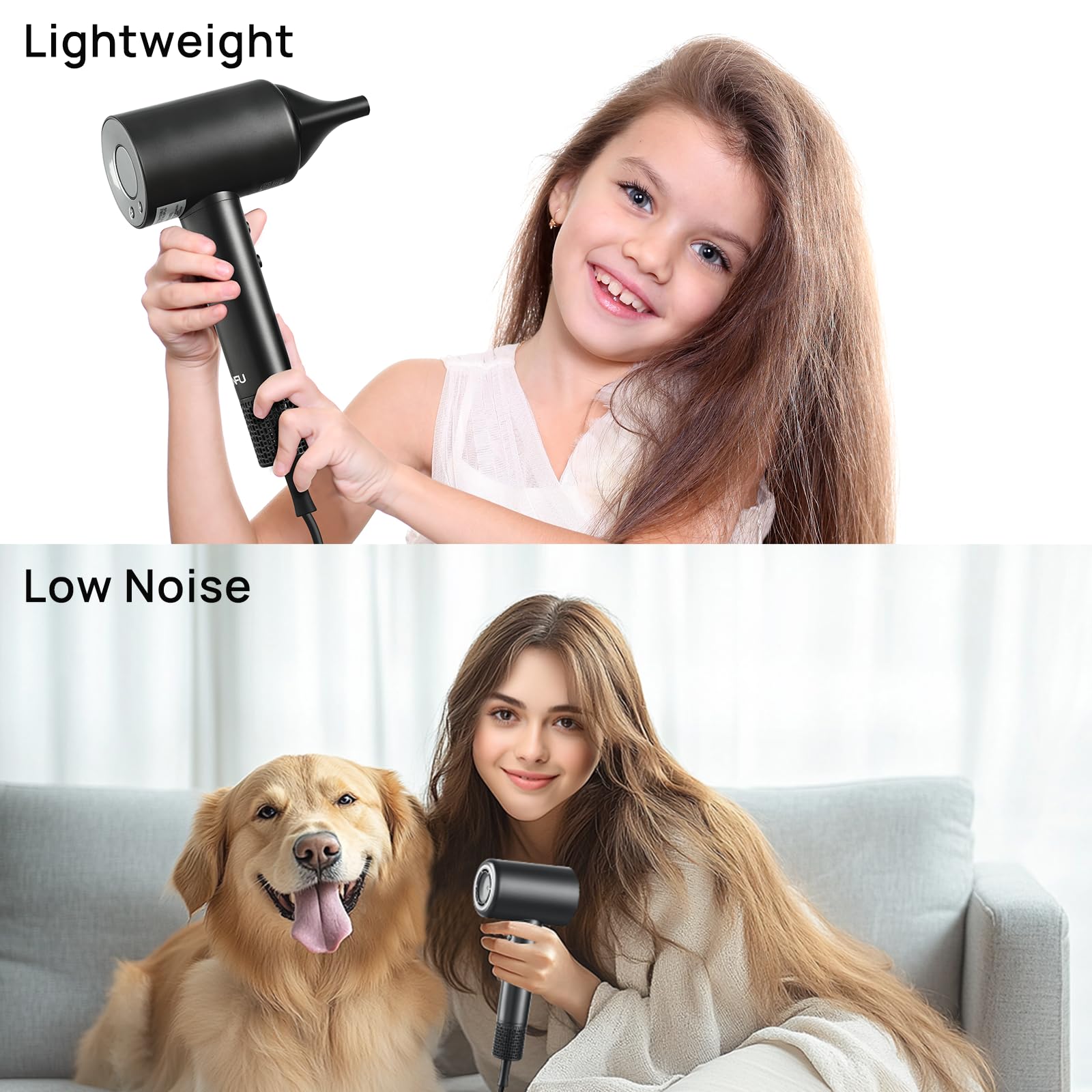 Professional Lightweight Hair Dryer for Fast Drying