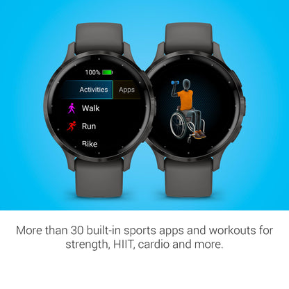 Garmin Venu 3S Smartwatch AMOLED Display Long Battery Life