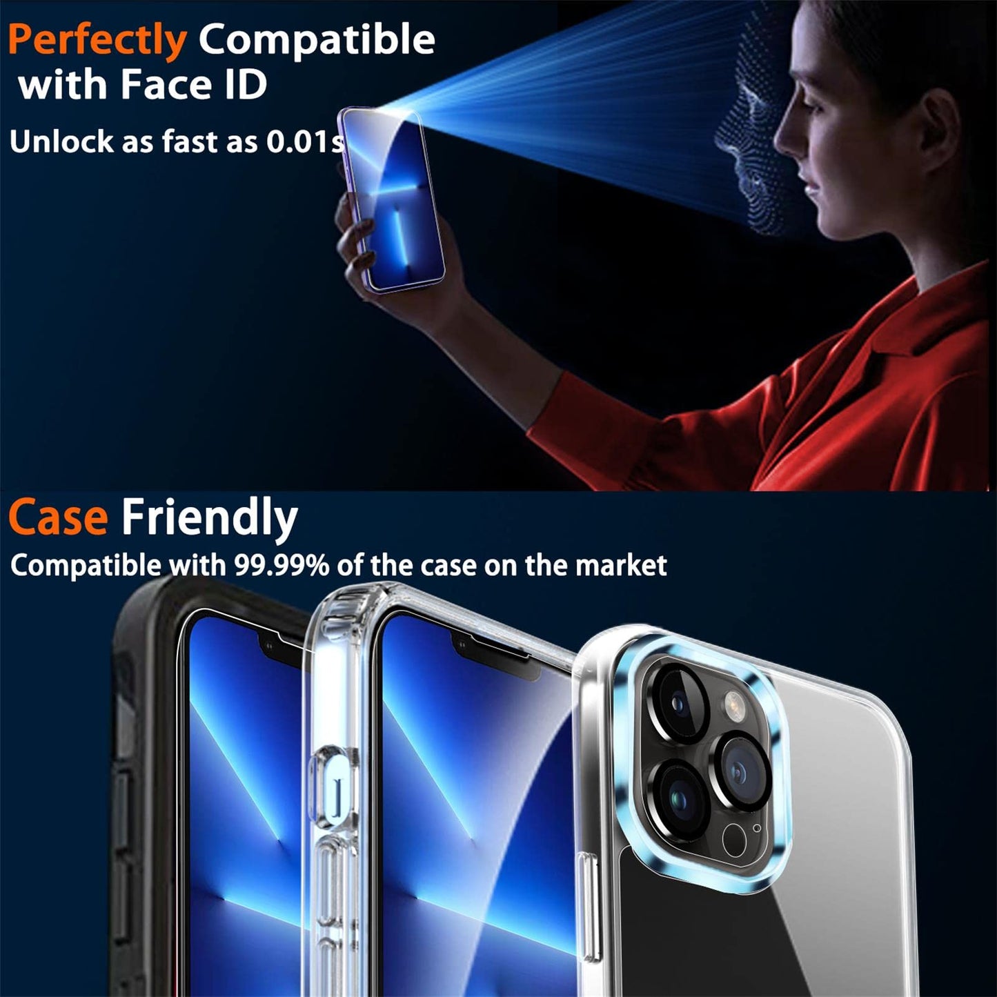 IMBZBK Privacy Screen Protector For IPhone 17 Pro Max 3 Pack