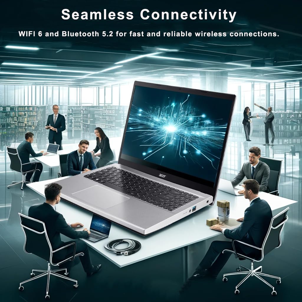 Acer Aspire Premium Laptop with 32GB RAM and Fast Wi-Fi 6