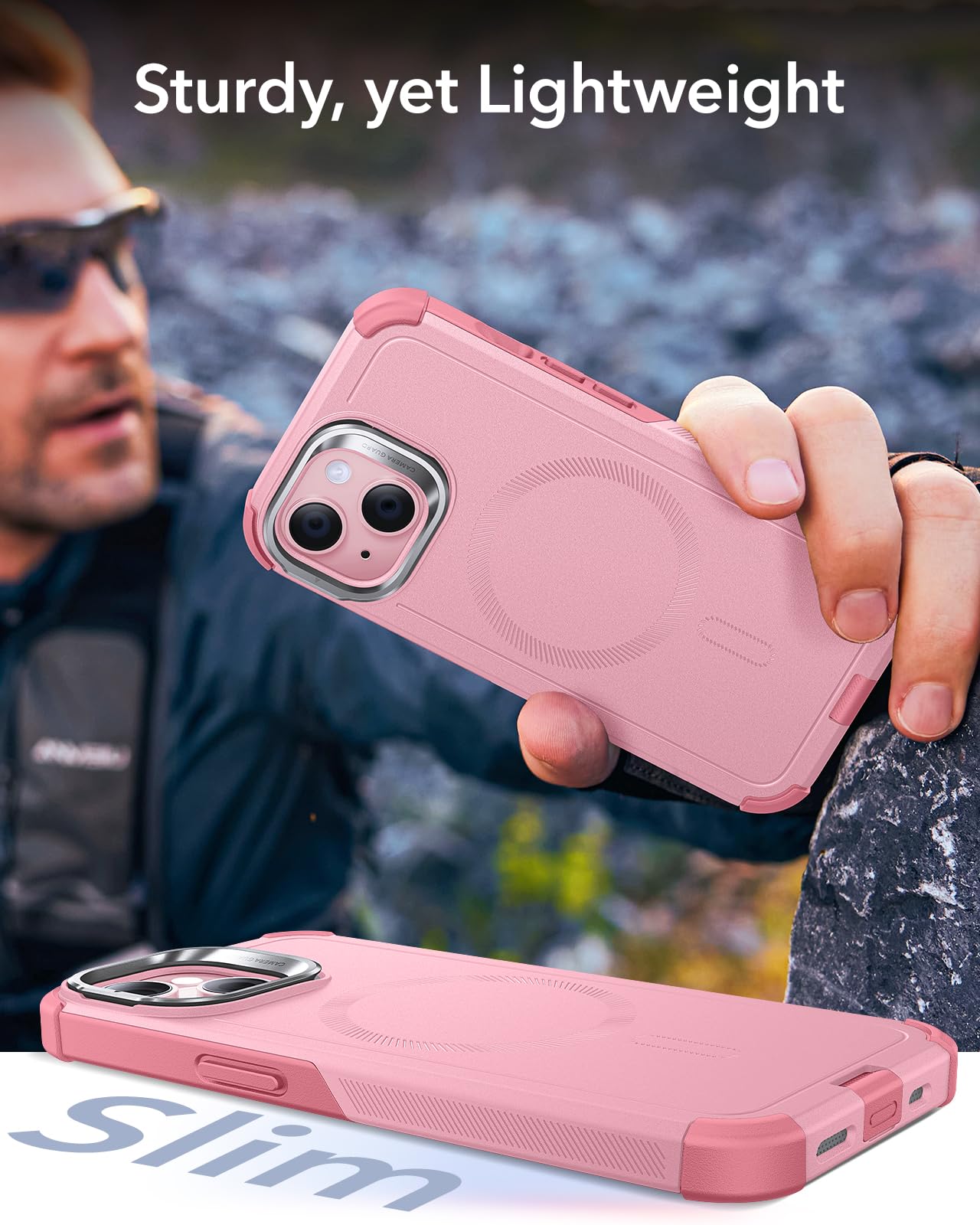 ESR iPhone 16 Pro Case with Military-Grade Protection