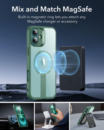 Military-Grade Clear Case for iPhone 16 Pro Max