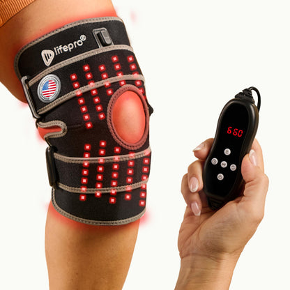 Portable Red Light Therapy Knee Brace for Pain Relief