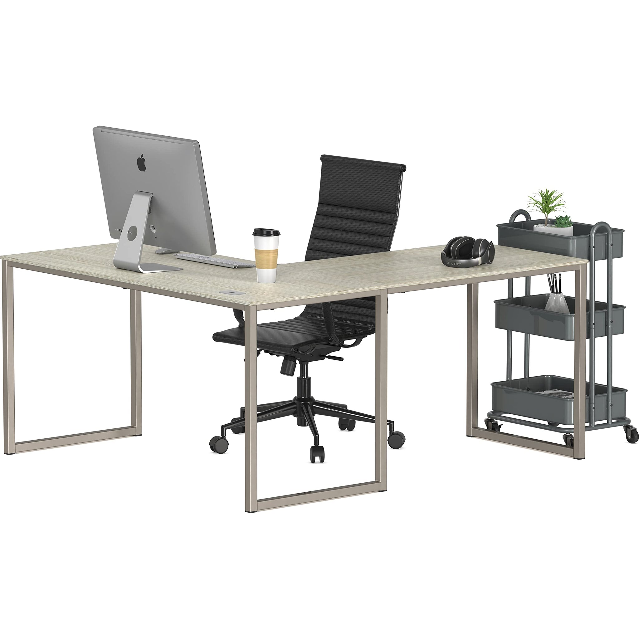 L Shape Home Office Desk for Maximal Workspace