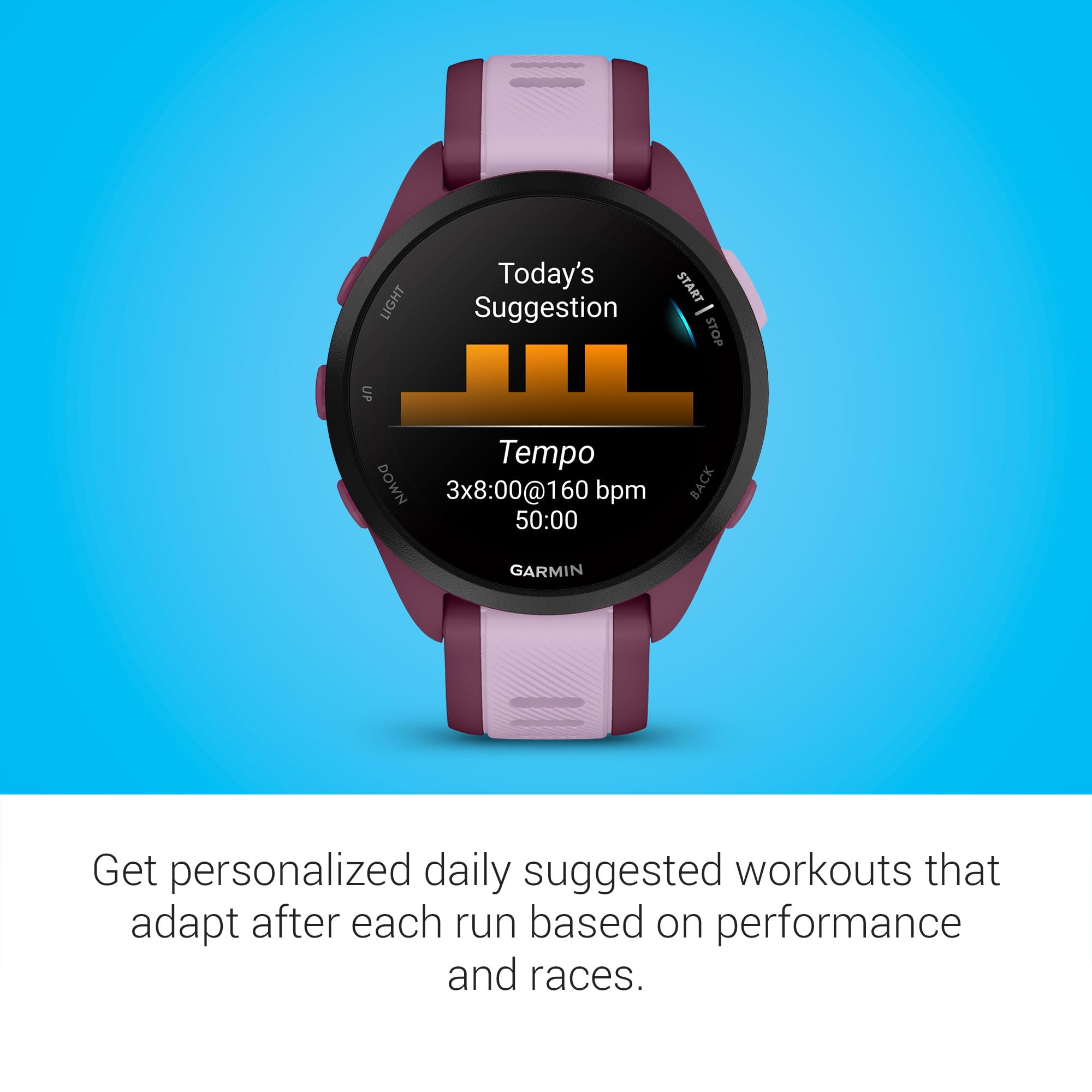 Garmin Forerunner 165 Running Smartwatch With AMOLED Display