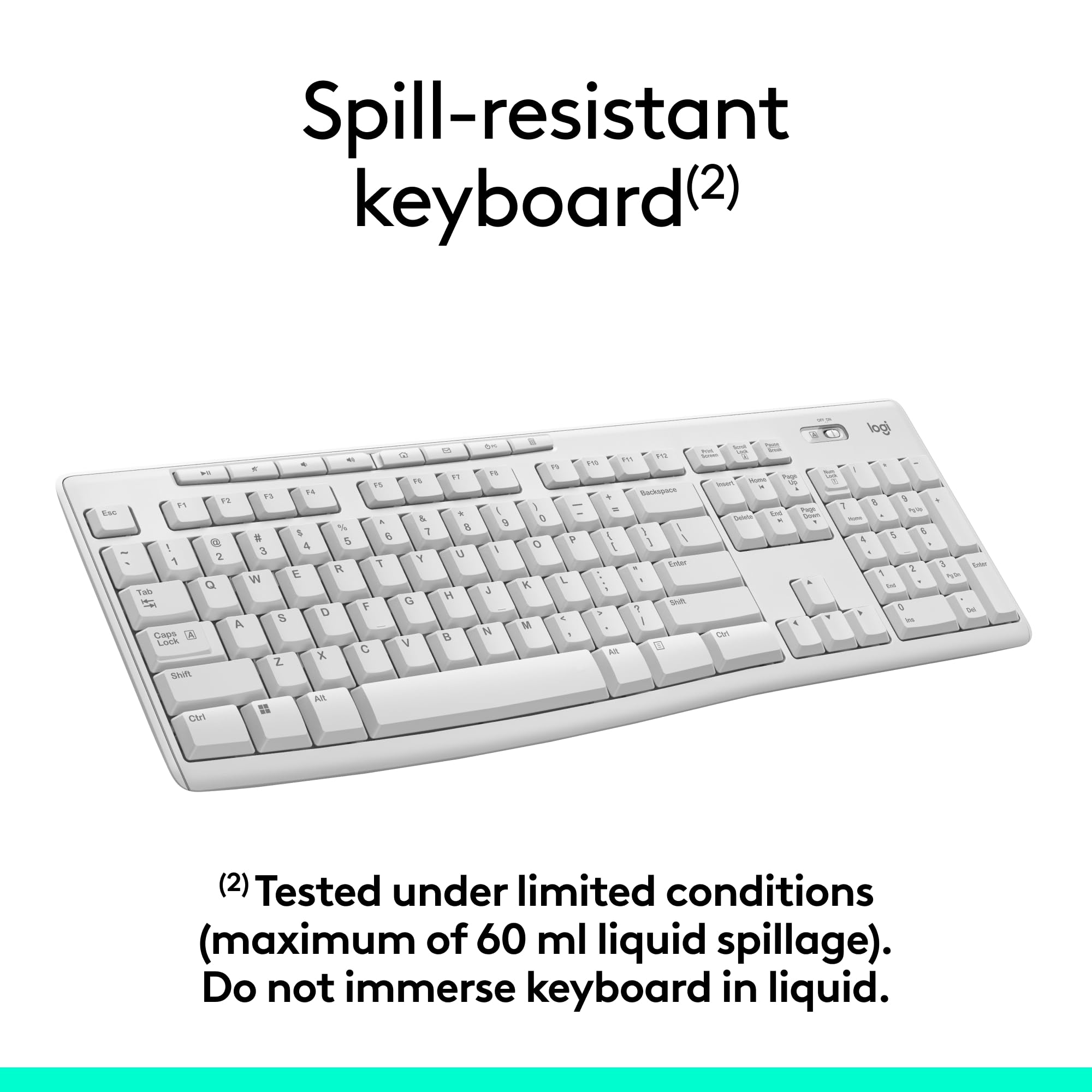 Logitech MK270 Wireless Keyboard and Mouse Combo for Easy Computing