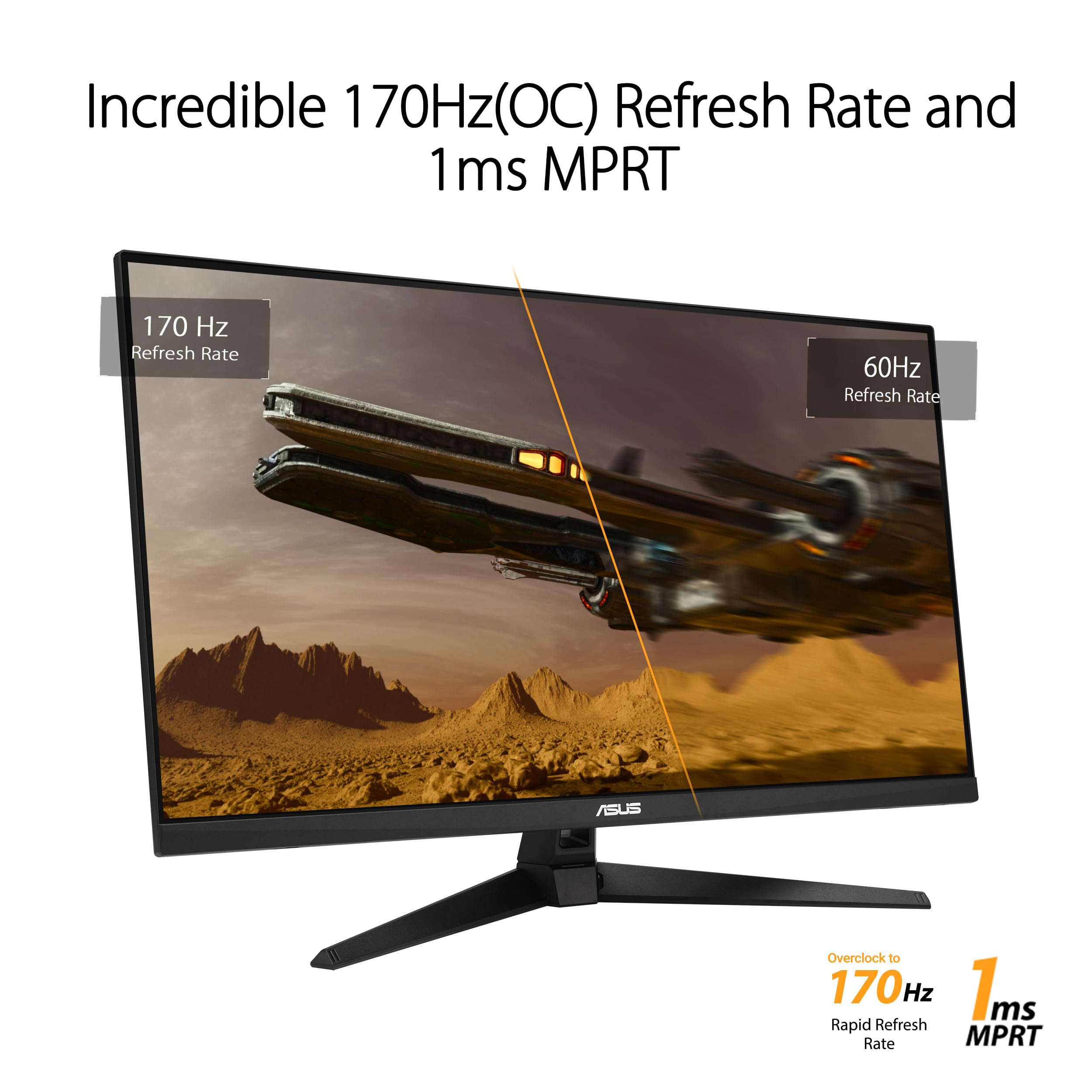 ASUS TUF Gaming 34 Inch Curved Monitor with 180Hz Refresh Rate