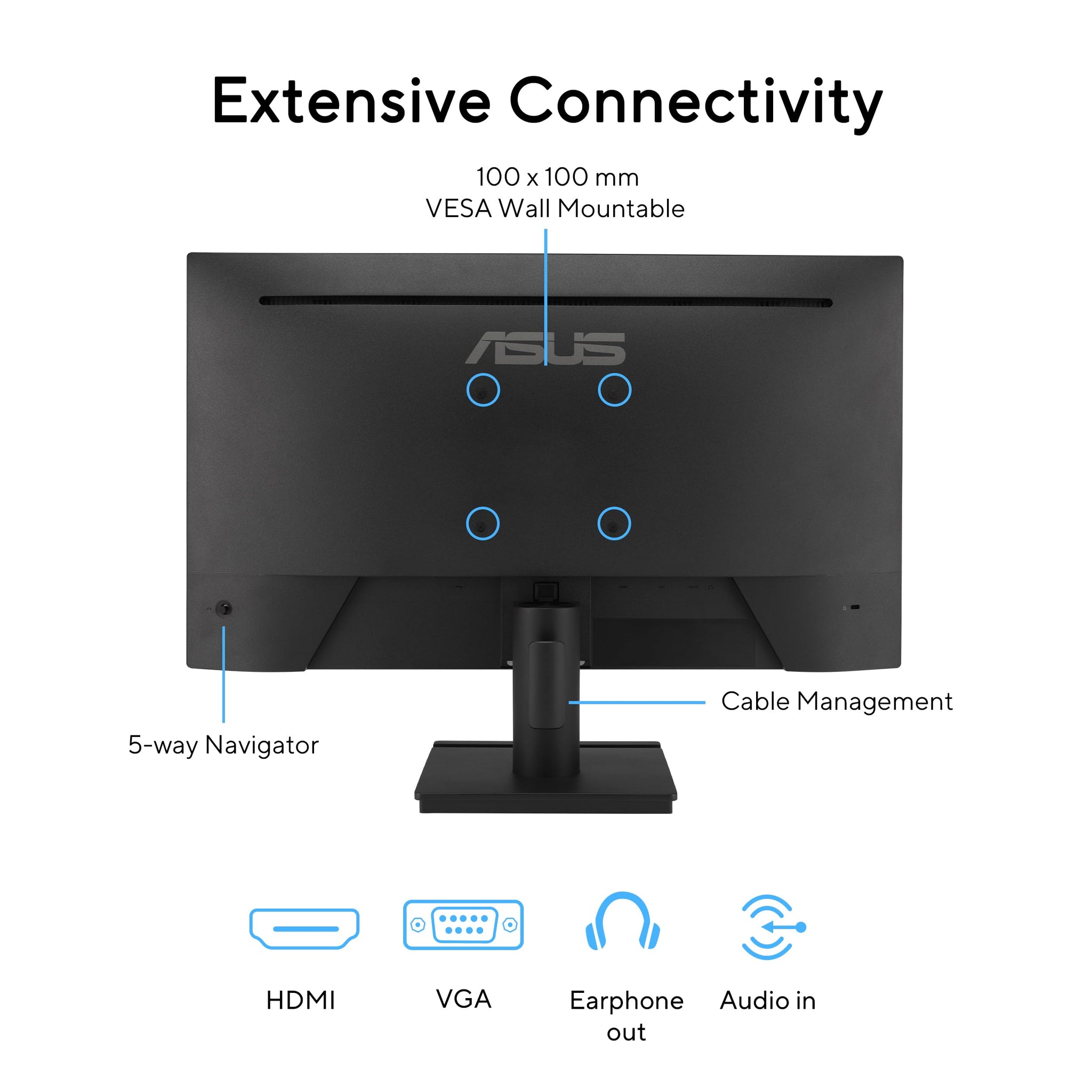 ASUS 24 Inch Full HD Eye Care Monitor with 120Hz Refresh Rate