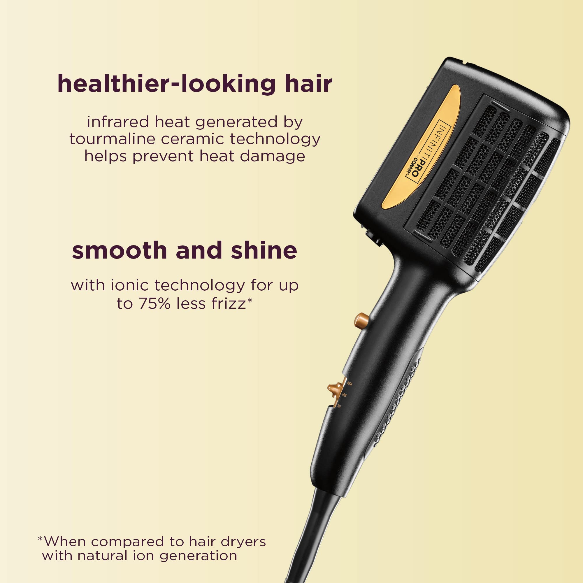 InfinitiPro By Conair 3 In 1 Hair Dryer Styler