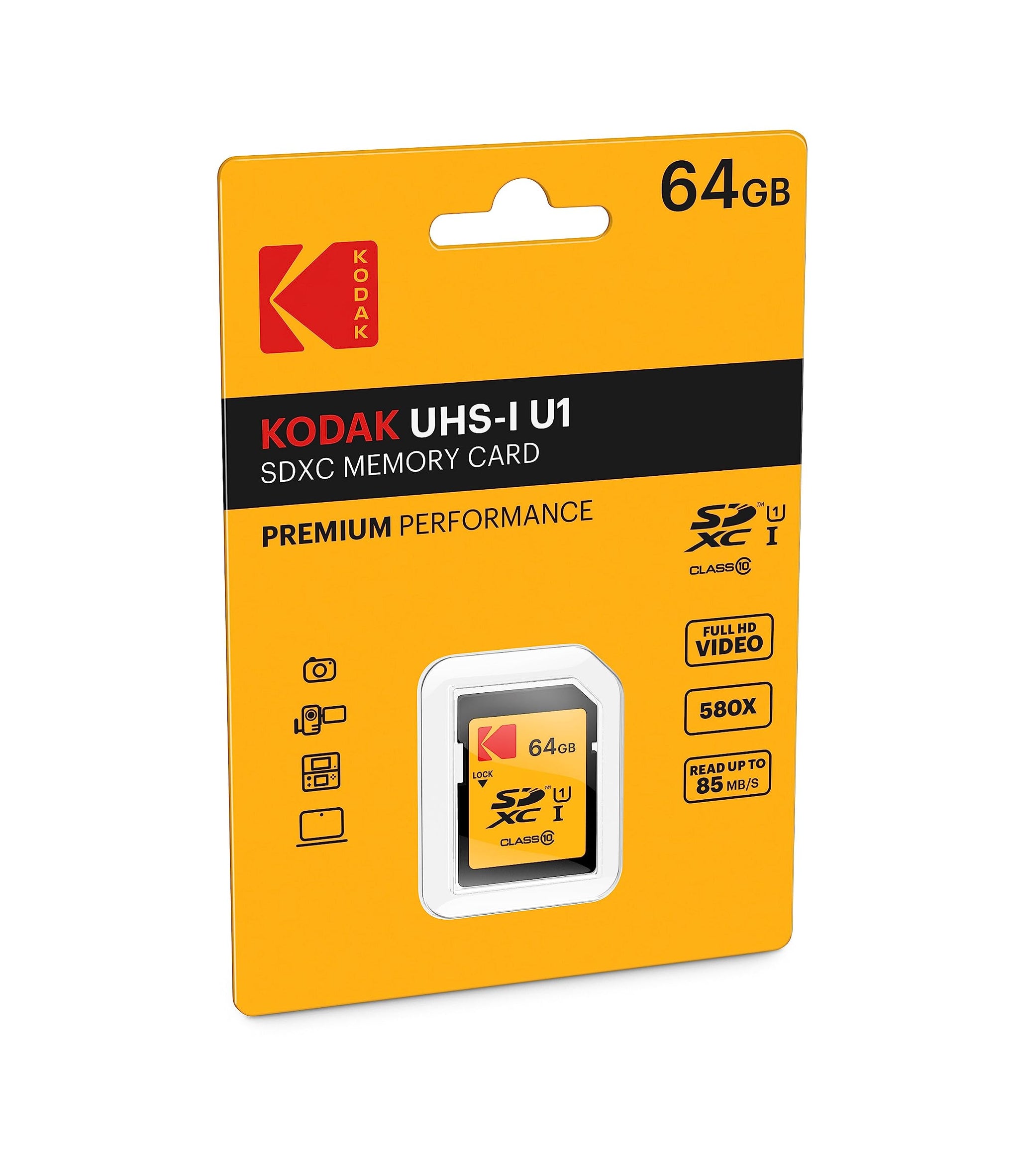 Kodak 32GB SDHC Card for Fast Full HD Video