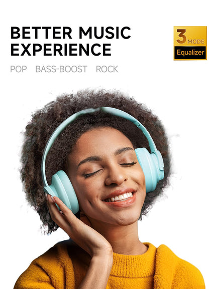 Picun B8 Bluetooth Headphones 120H Playtime With 3 EQ Modes