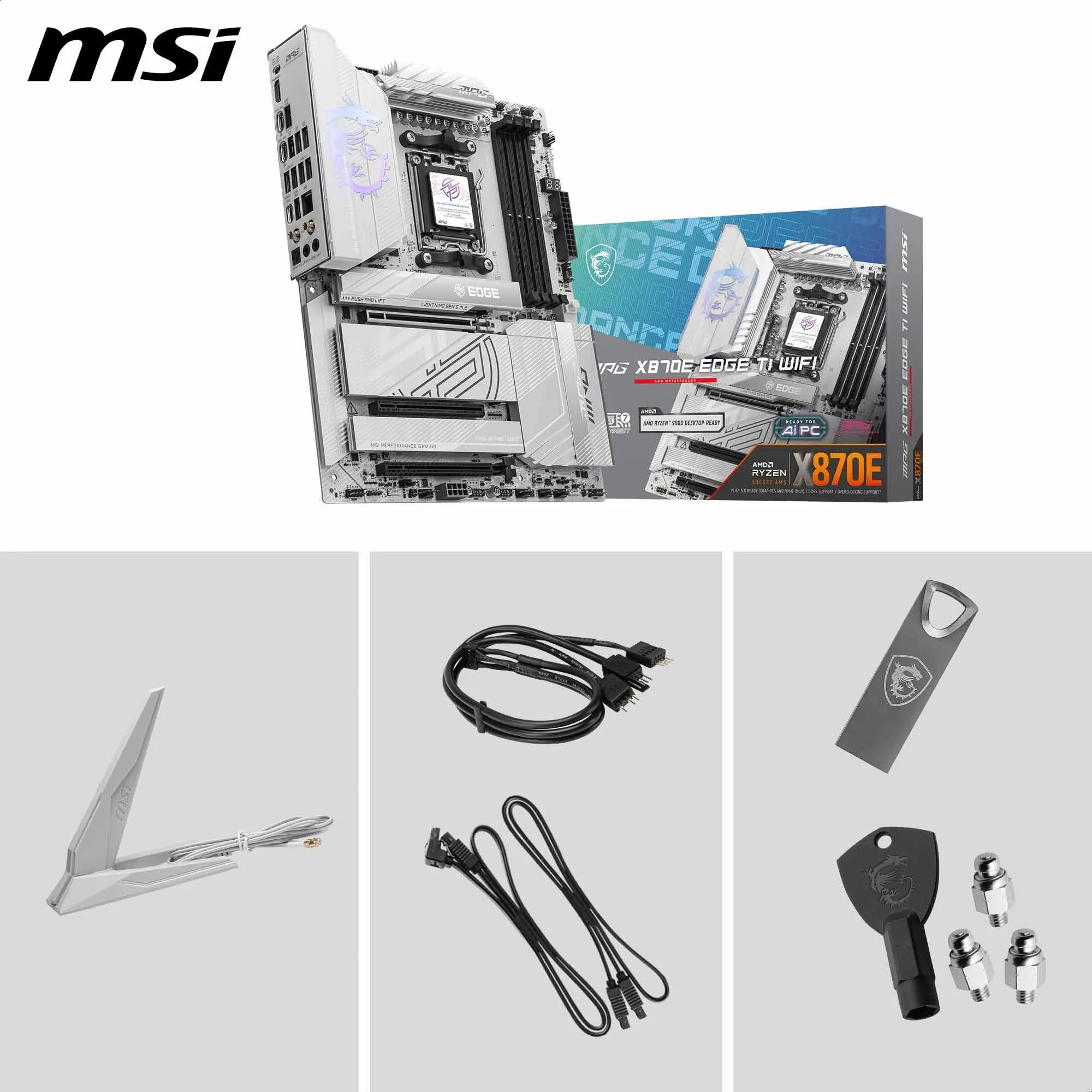 MSI MAG X870 Tomahawk WiFi Gaming Motherboard for AMD Ryzen