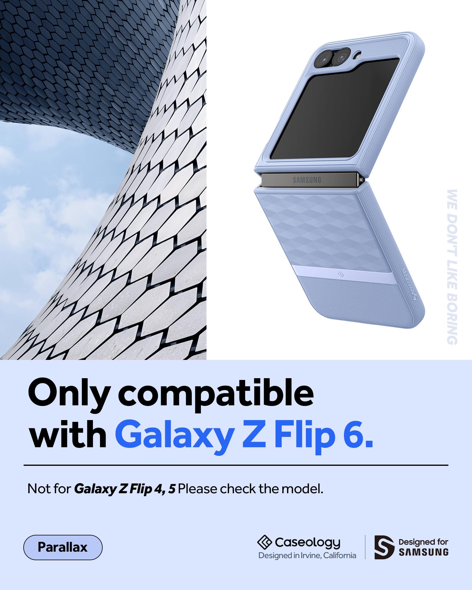 Caseology Parallax Ergonomic Protective Case for Galaxy Z Flip 6