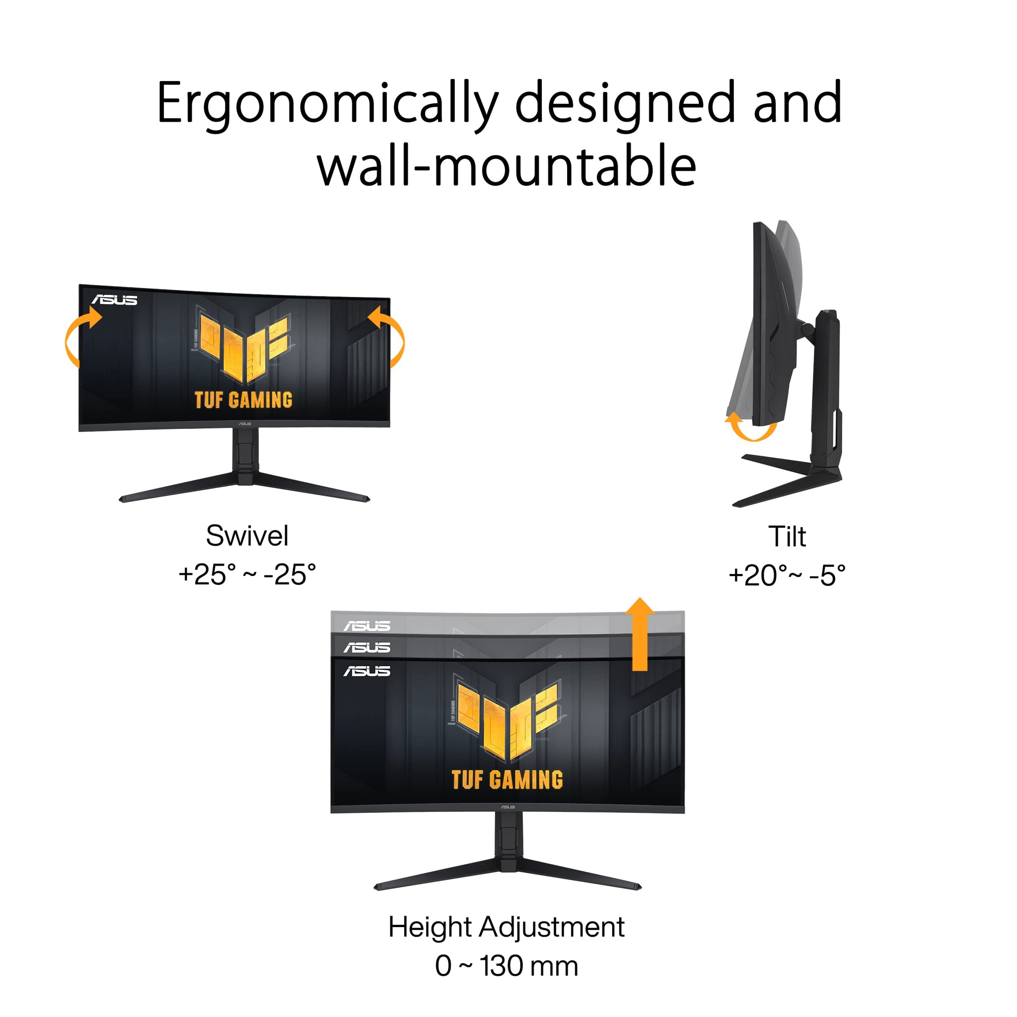 ASUS TUF Gaming 32 Inch Curved Monitor for Smooth Gameplay