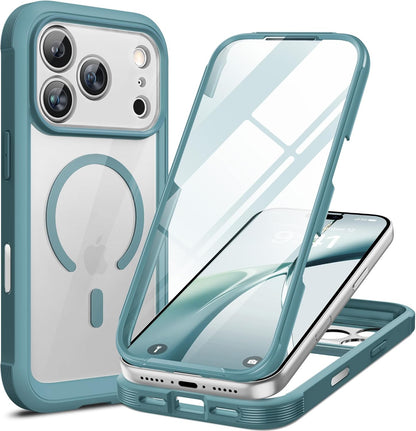 Miracase Glass Series iPhone 11 Rugged Case 6.1 9H Purple