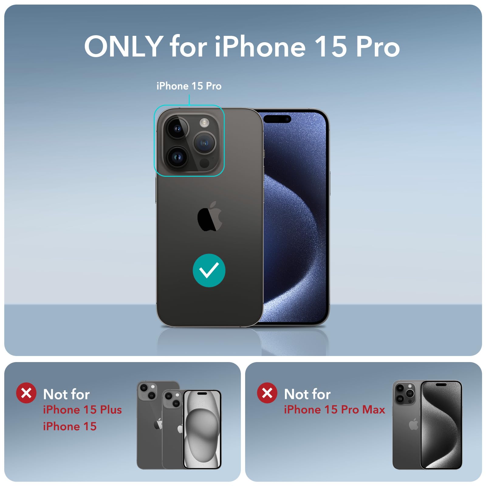 Military-Grade Clear Case for iPhone 14 and 13