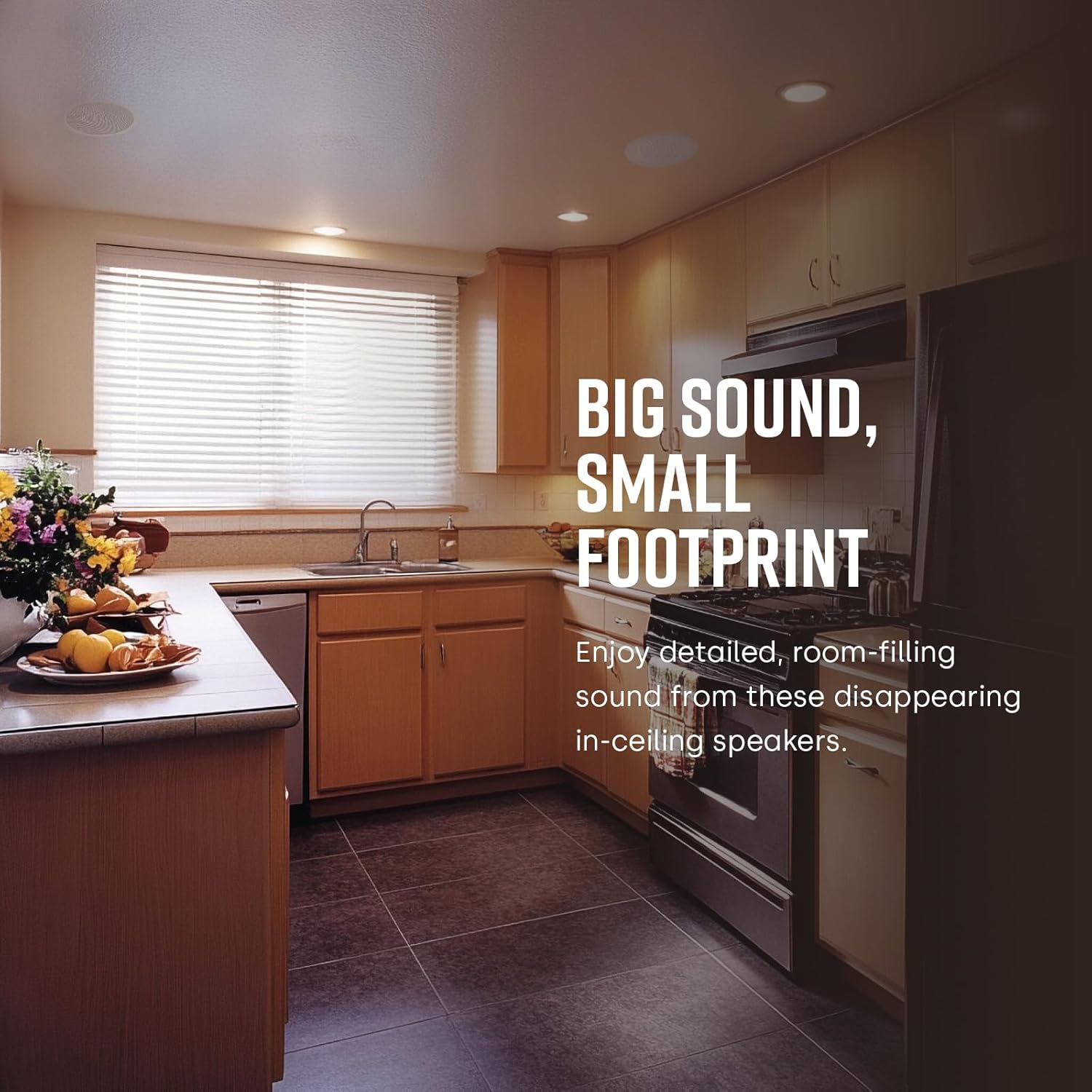 Polk Audio RC80i In Ceiling Speakers with Immersive Sound