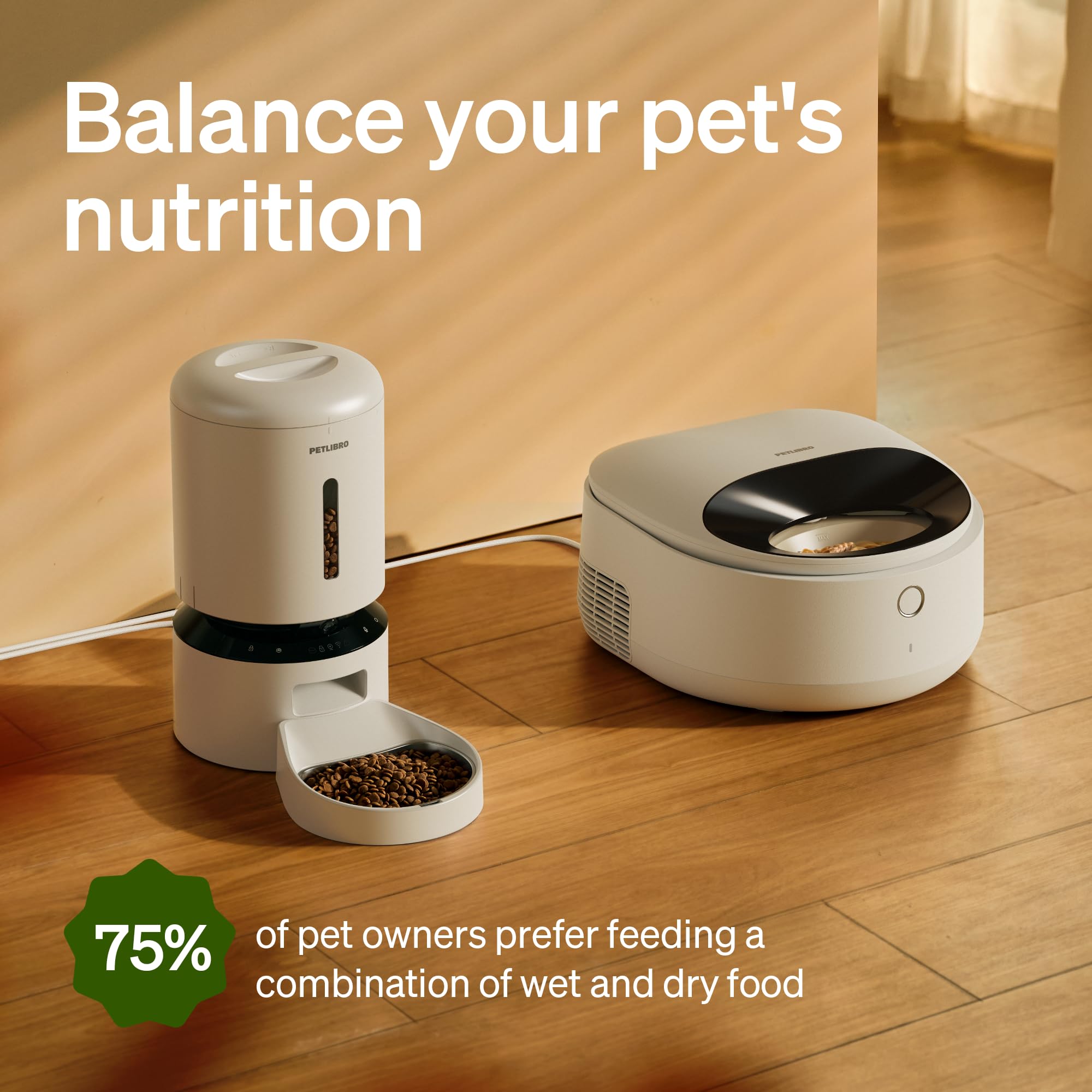 Automatic Cat Feeder with Refrigerated Fresh Meals