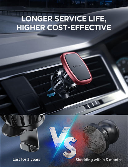 Lisen 2 Pack Magnetic Car Phone Mount For Vent 6 Magnets