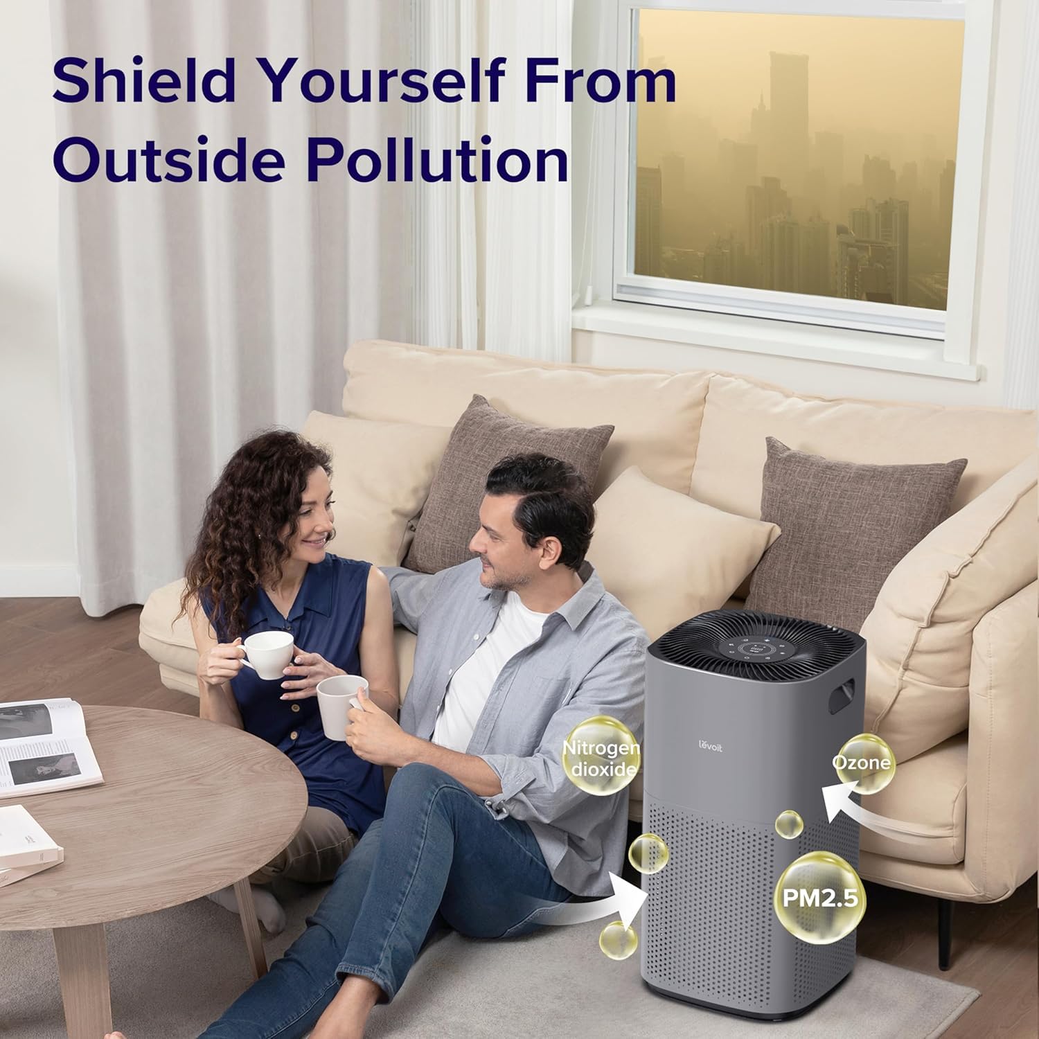 Levoit Smart Air Purifier for Large Rooms