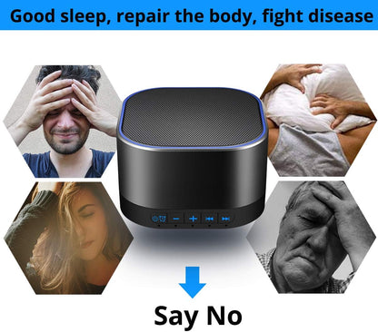 Magicteam White Noise Machine 20 Sounds 32 Levels Black